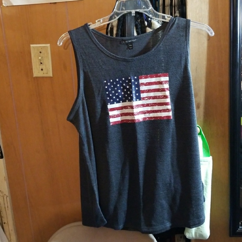 Lane Bryant American Flag tank